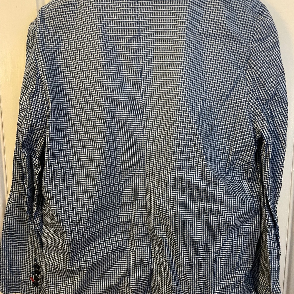Blue check Robert Graham sport coat